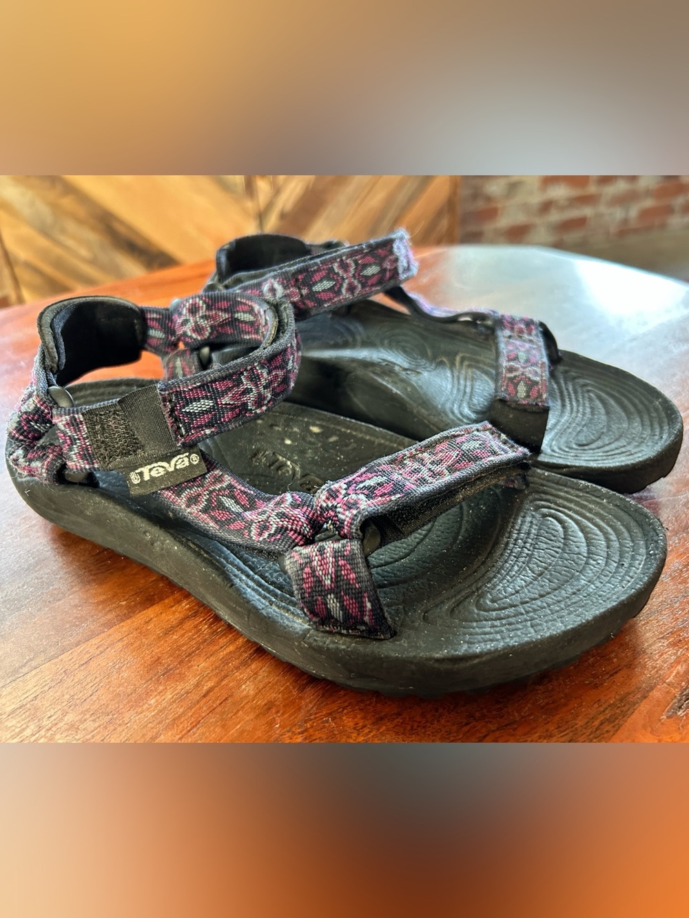 Vintage 90's Teva Sandals Purple Blue - Size 6